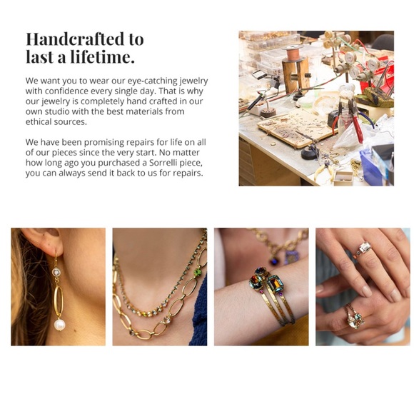 Sorrelli Riveting Romance Cuff Bracelet in pink and gold NWT - Picture 15 of 17